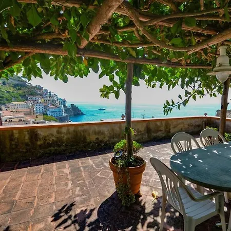 Un Nido Con Vista In Centro Ad * Amalfi